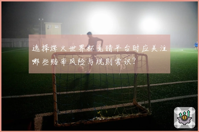 选择烽火世界杯竞猜平台时应关注哪些赔率风险与规则常识？